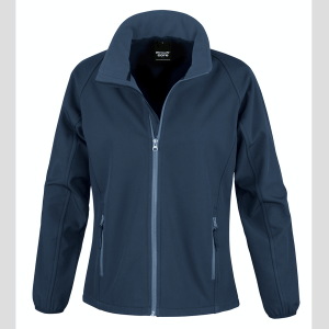 giubbino softshell donna blu