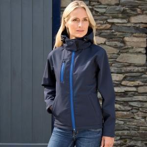 giacca donna softshell blu