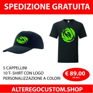 PROMO CAPPELLI PIU T SHIRT